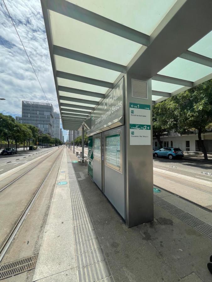 Forum De Barcelona Sea View Apartment With Garage Parking Sant Adria de Besos Εξωτερικό φωτογραφία