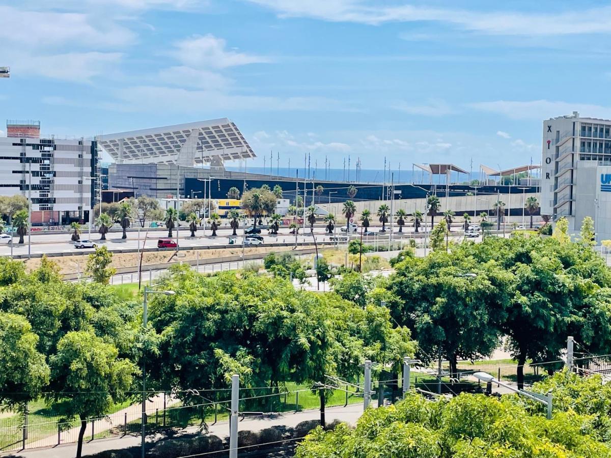 Forum De Barcelona Sea View Apartment With Garage Parking Sant Adria de Besos Εξωτερικό φωτογραφία