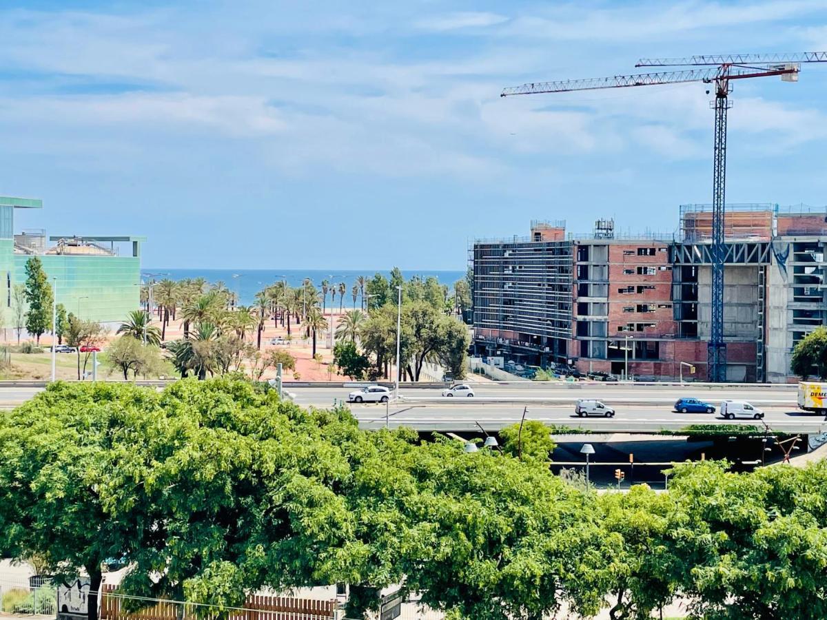 Forum De Barcelona Sea View Apartment With Garage Parking Sant Adria de Besos Εξωτερικό φωτογραφία