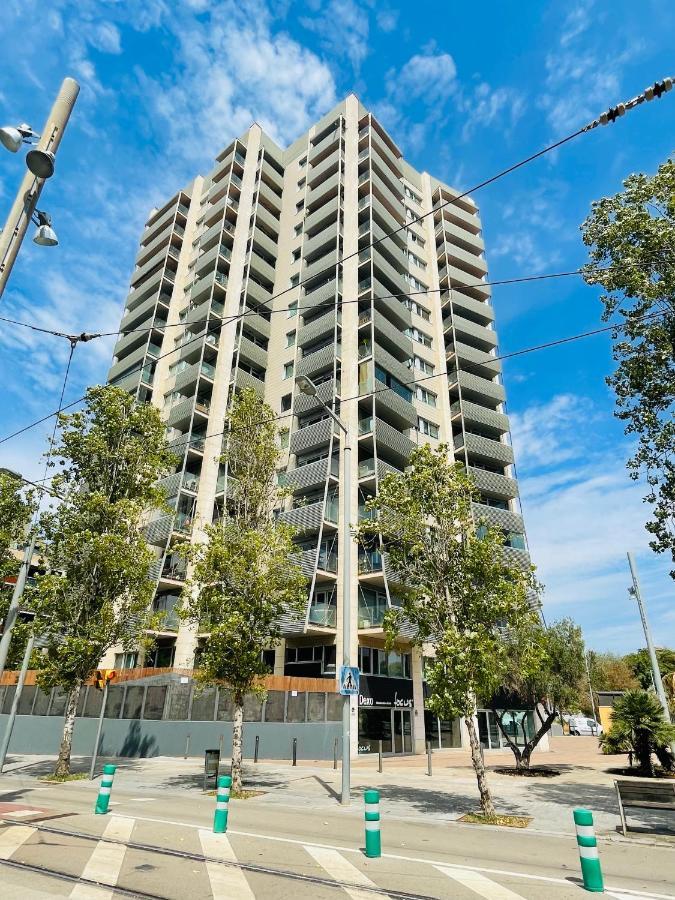 Forum De Barcelona Sea View Apartment With Garage Parking Sant Adria de Besos Εξωτερικό φωτογραφία